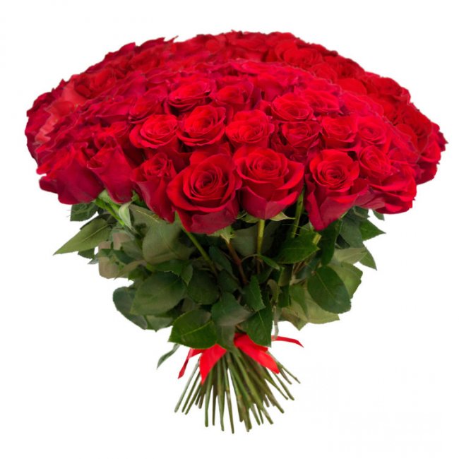 Монобукет роз «Оттенки чувств» от «Цветочных дел Мастер»