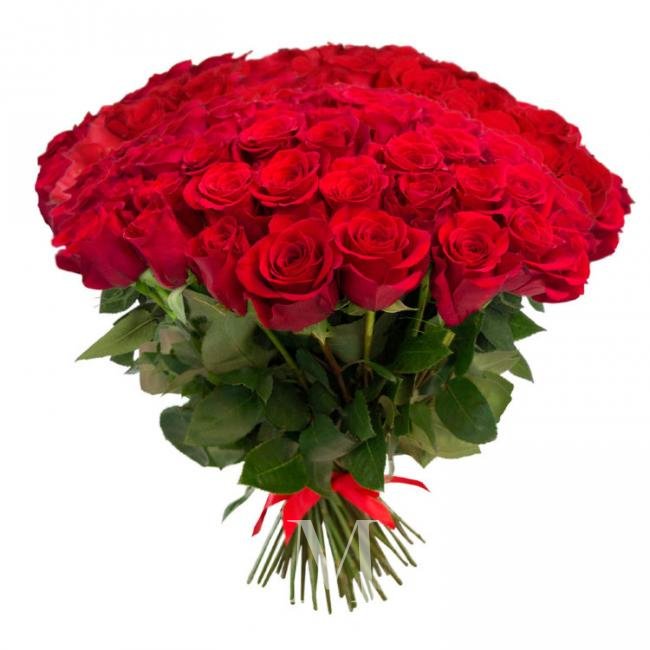 Монобукет роз «Оттенки чувств» от интернет-магазина «Цветочных дел Мастер»