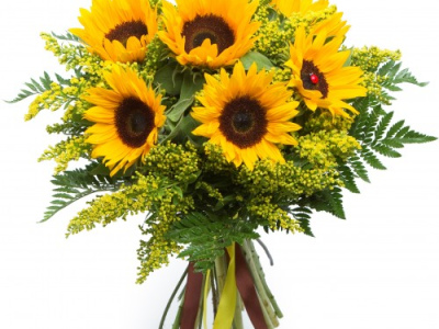 Букет подсолнухов