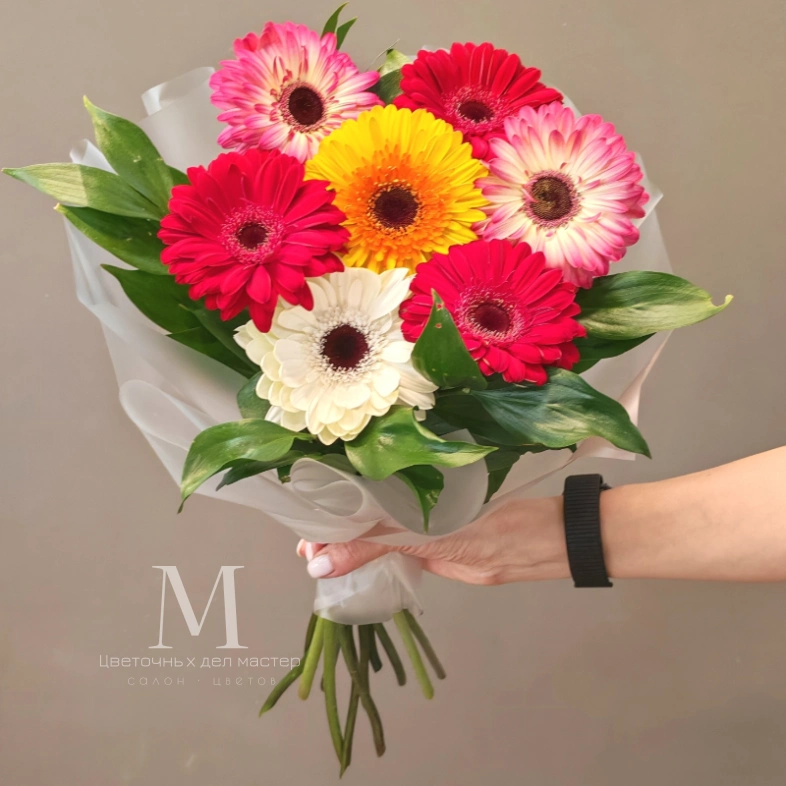 Букет из гербер &laquo;Семь чудес&raquo;