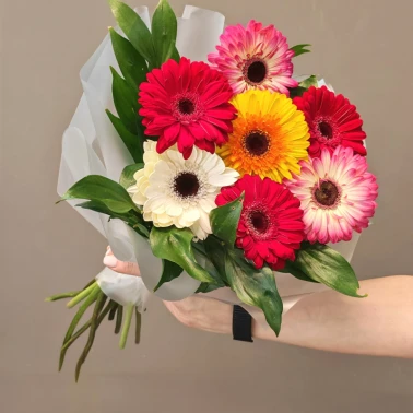 Букет из гербер «Семь чудес»