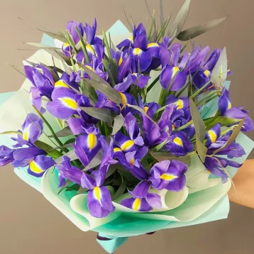 Букетупа «Благородные ирисы»