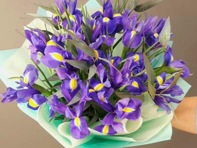 Букет «Благородные ирисы»