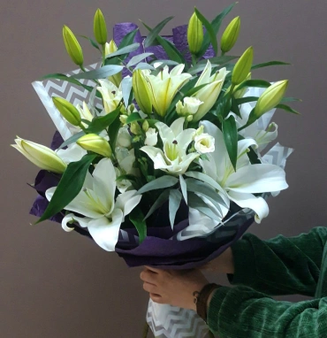 Букет «Утренний снег»