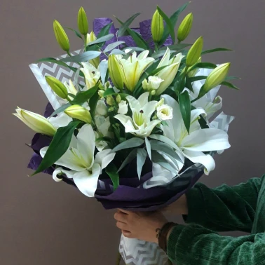 Букет «Утренний снег»