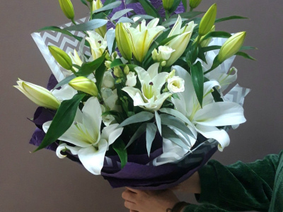 Букет «Утренний снег»