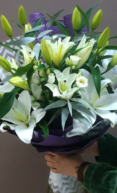 Букет «Утренний снег»