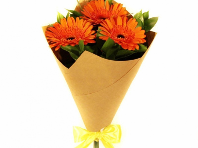 Букет «Оранжевое настроение»
