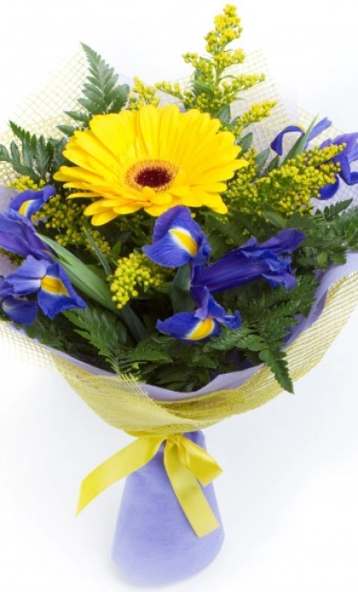 Букет «Солнце среди звезд»