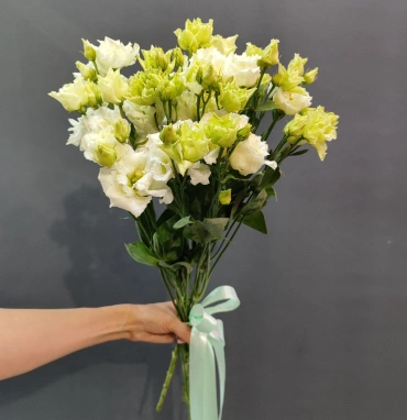 Монобукет «из 5 эустом»