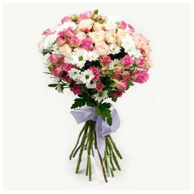 Букет «Цветочный сад» от интернет-магазина «Цветочных дел Мастер»