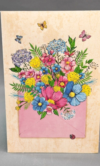 Открытка «Подарочная» без надписи 