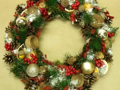 Венок «Новогодний»