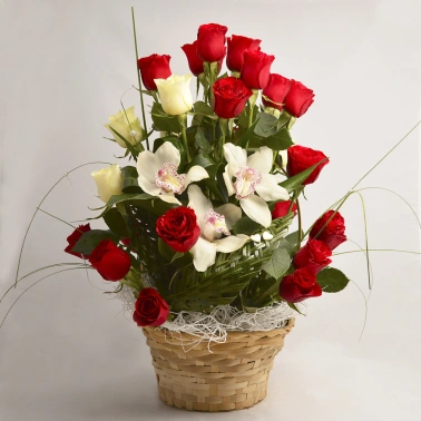 Корзина роз