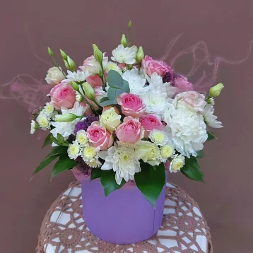 Композиция в коробочке «Эйва»