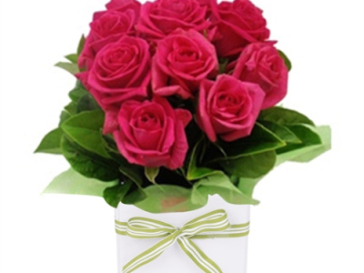 Композиция в коробке «История любви»