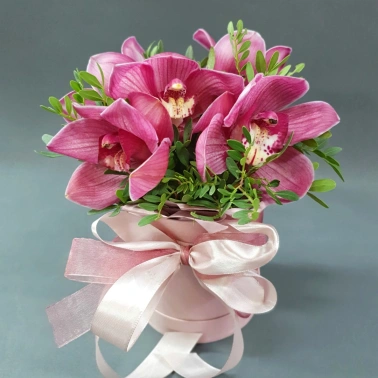 Композиция в коробочке «Батерфляй»