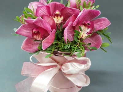 Композиция в коробочке «Батерфляй»