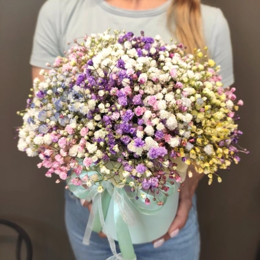 Композиция в коробочке «Маленькая нимфа»