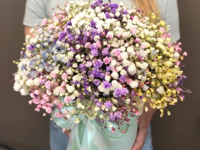 Композиция в коробочке «Маленькая нимфа»