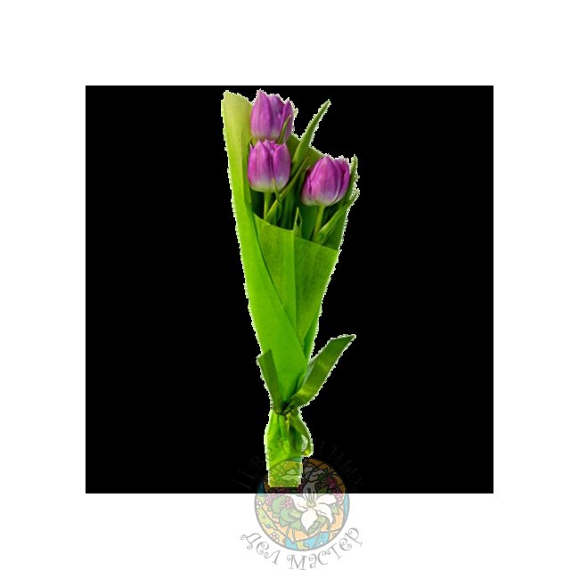 Букет «3 тюльпана» от «Цветочных дел Мастер»