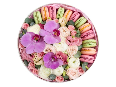 Композиция в коробке «Юность»