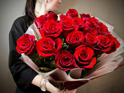 Монобукет «Горячая любовь»