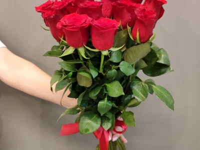 Монобукет «15 красных роз»