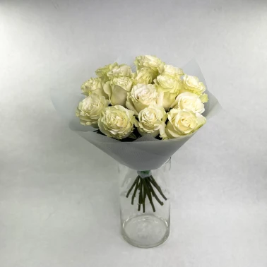 Букет роз «Первый снег»