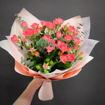 Букет «Розовая нежность»