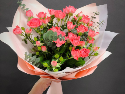 Букет «Розовая нежность»