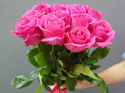 Монобукет роз «Пинкфлойд 15 шт»