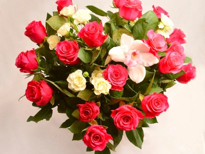 Букет из роз «Чудесный»
