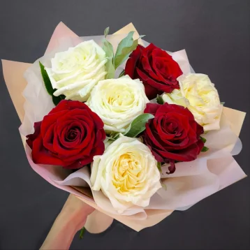 Букет из роз «Романтическая Симфония»