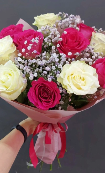 Букет из роз «Убер»