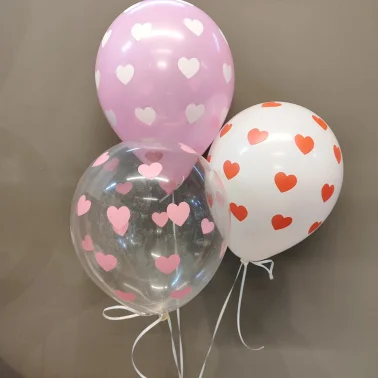 Шарики с сердечками «Любовь»