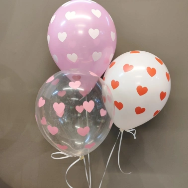 Шарики с сердечками «Любовь»