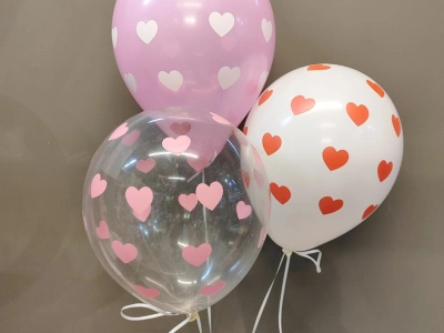 Шарики с сердечками «Любовь»