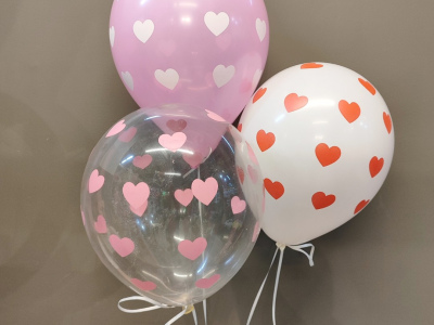 Шарики с сердечками «Любовь»