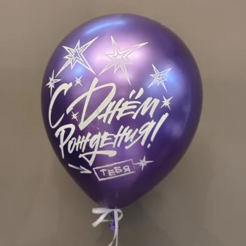 Шар с днем рождения «Фиолетовый»