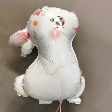 Шарик «Зайка белый»