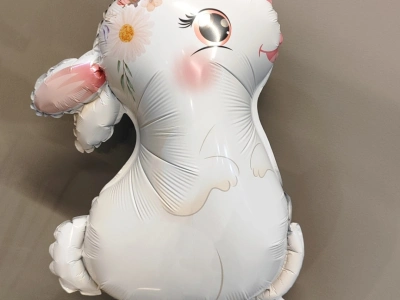 Шарик «Зайка белый»