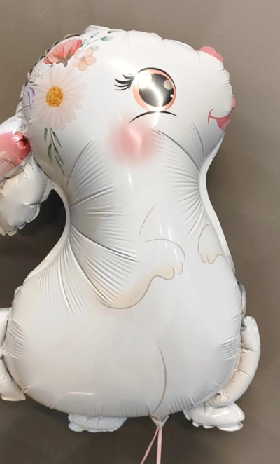 Шарик «Зайка белый»