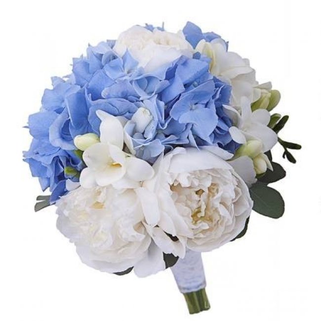 Свадебный букет «Радостный день» от «Цветочных дел Мастер»