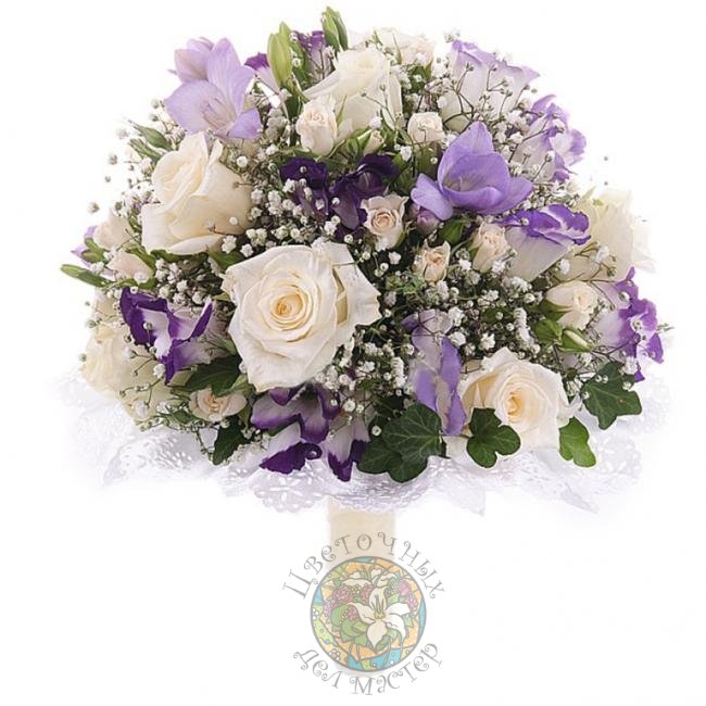 Букет невесты «Верность» от интернет-магазина «Цветочных дел Мастер»