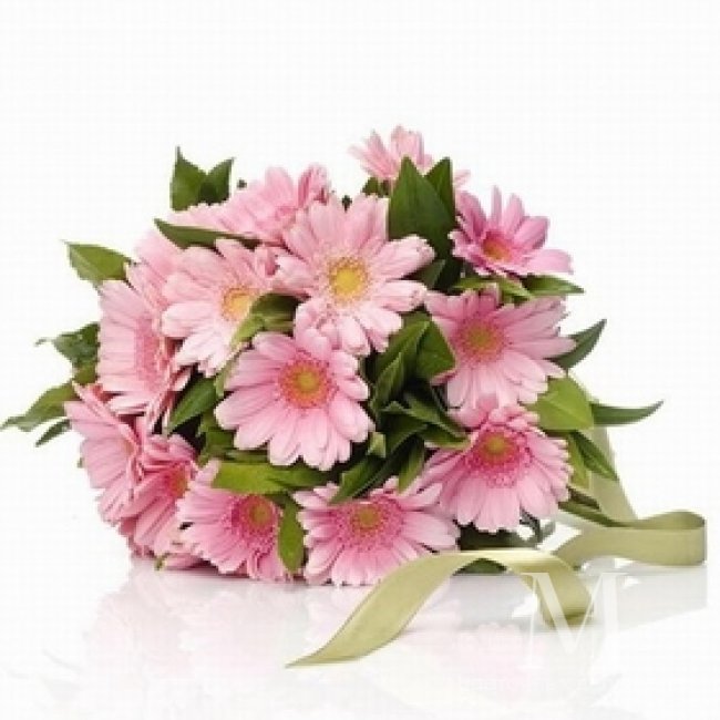 Букет «Розовые герберы» от «Цветочных дел Мастер»