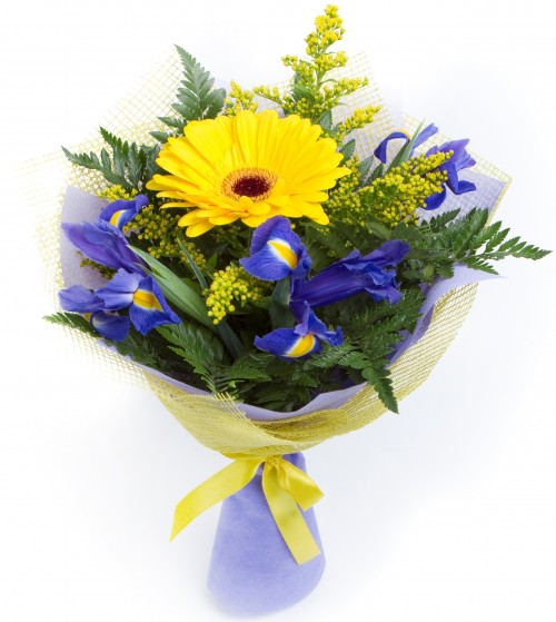 Букет «Солнце среди звезд»