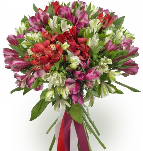 Букет «Шикарная альстромерия»