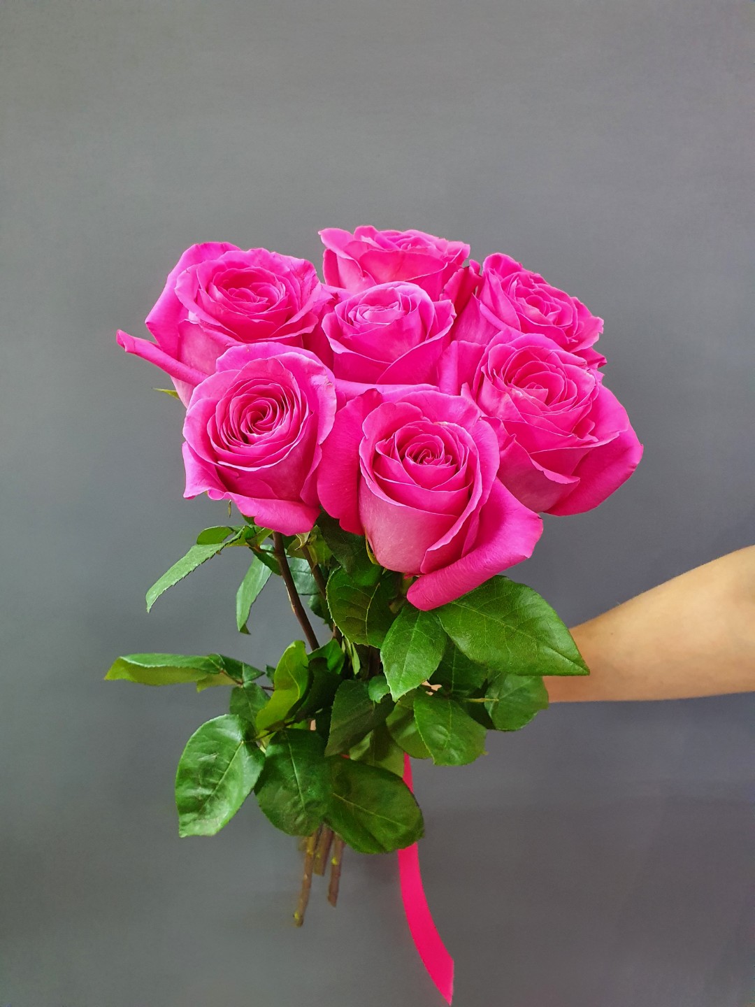 Роза «Пинкфлойд 7 шт»